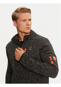 Aulp Bluza techniczna Navoy Czarny Regular Fit. Kolor: czarny. Materiał: syntetyk #5
