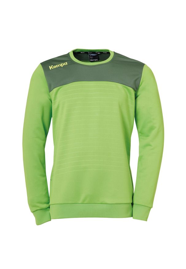 KEMPA - Bluza Kempa Emotion 2.0. Kolor: zielony. Sport: fitness, piłka ręczna