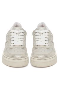 Rieker Sneakersy N6402-40 Srebrny. Kolor: srebrny. Materiał: materiał #2