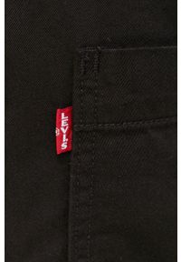 Levi's® - Levi's Spodnie męskie kolor czarny proste. Okazja: na spotkanie biznesowe, na co dzień. Kolor: czarny. Materiał: tkanina. Wzór: gładki. Styl: biznesowy, casual #3