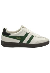 Trenerzy ze skóry Gola Cyclone Leather. Kolor: biały. Materiał: skóra #1