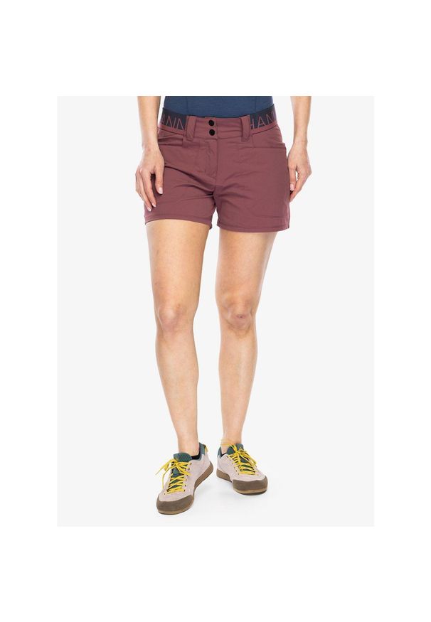 Spodenki turystyczne damskie Hannah Nylah. Kolor: różowy. Sport: turystyka piesza