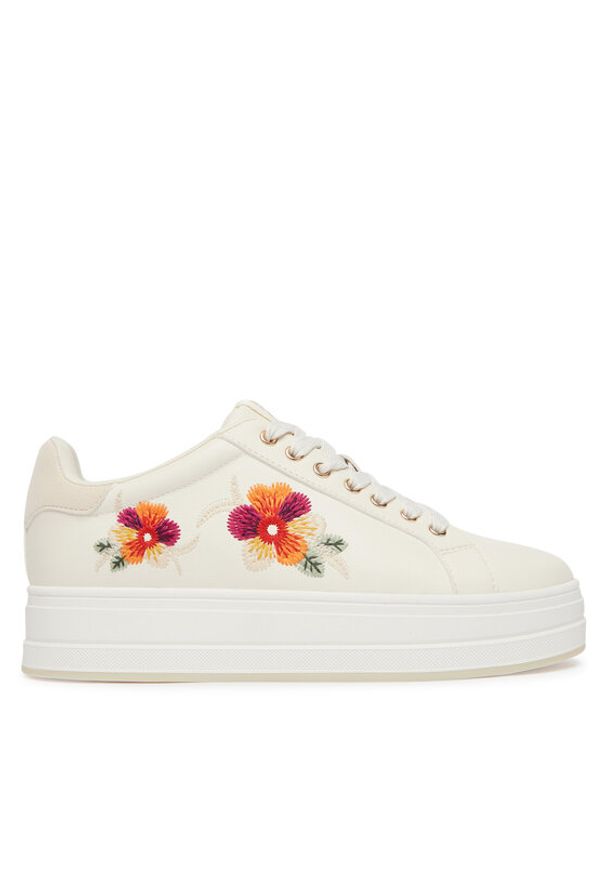 Aldo Sneakersy Glenoran 14296209 Biały. Kolor: biały. Materiał: skóra