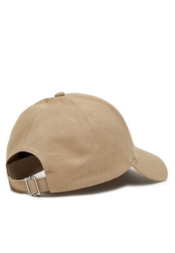 Karl Lagerfeld - KARL LAGERFELD Czapka z daszkiem A1W33201 Beżowy. Kolor: beżowy. Materiał: materiał, bawełna