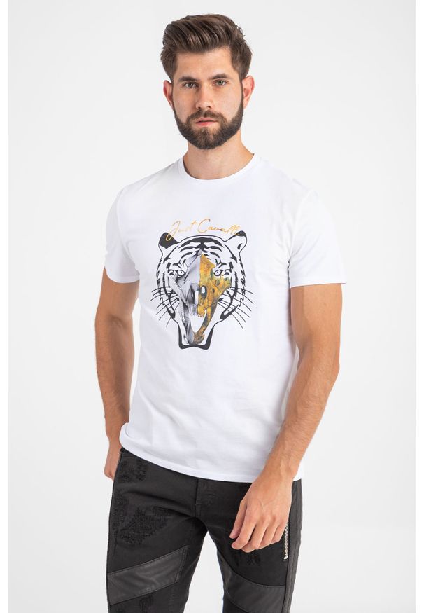Just Cavalli - T-SHIRT JUST CAVALLI. Styl: elegancki