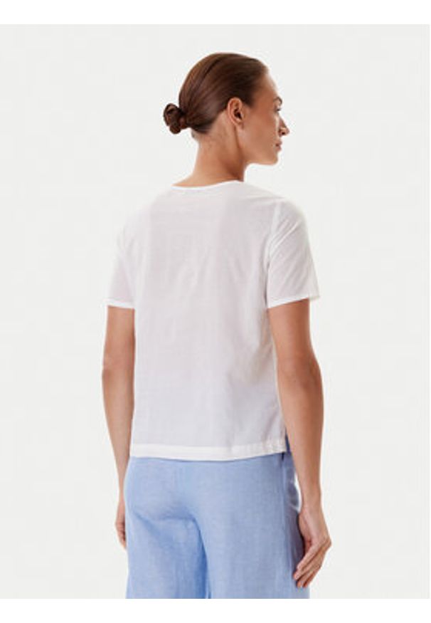 Tatuum Bluzka Simonetta T2509.051 Écru Regular Fit. Materiał: bawełna