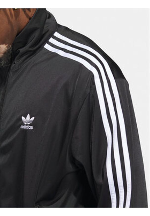 Adidas - adidas Bluza adicolor Classics IJ7058 Czarny Loose Fit. Kolor: czarny. Materiał: syntetyk