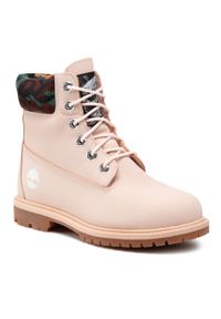Trapery Timberland 6In Hert Bt TB0A2M8P662 Lt Pnk Nubuck W Camo. Kolor: różowy. Materiał: nubuk, skóra #1