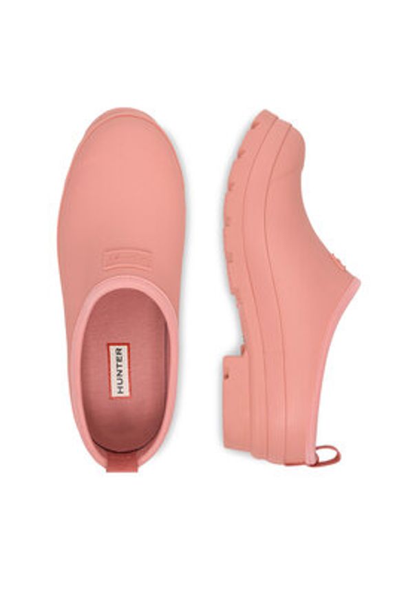 Hunter Kalosze CEO-SJY-S Różowy. Kolor: różowy. Materiał: kauczuk