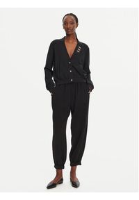 Liu Jo Sport Spodnie materiałowe TA5138 TS923 Czarny Regular Fit. Kolor: czarny. Materiał: syntetyk. Styl: sportowy #3