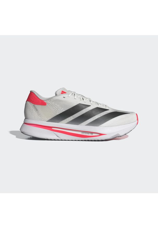 Adidas - Buty Adizero SL 2. Okazja: na co dzień. Kolor: czerwony, czarny, biały, wielokolorowy. Sport: bieganie