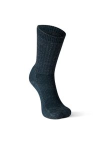 Skarpety Trekkingowe Damskie Smartwool Hike Classic Full Cushion Solid Crew. Kolor: niebieski. Materiał: wełna. Sport: turystyka piesza