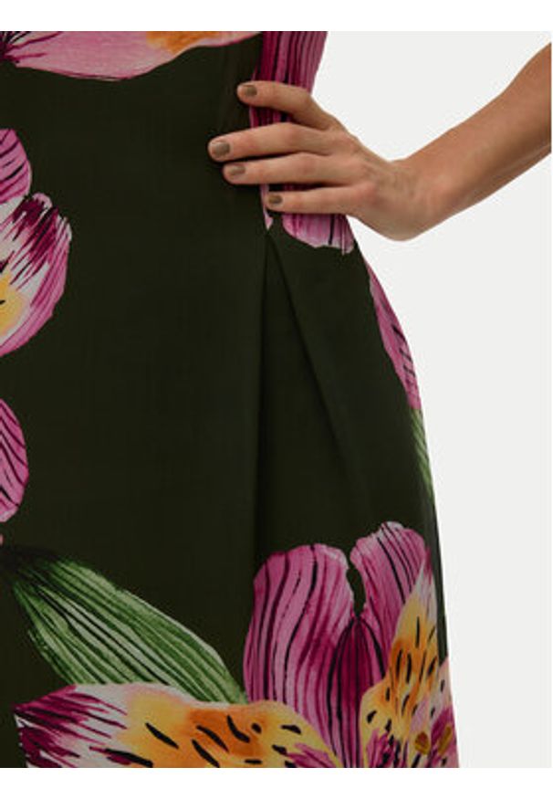 Vero Moda Sukienka letnia Ismene 10351431 Czarny Regular Fit. Kolor: czarny. Materiał: syntetyk. Sezon: lato