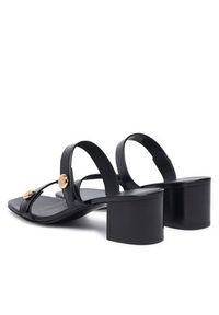 Tory Burch Klapki 183428 Czarny. Kolor: czarny. Materiał: skóra #5