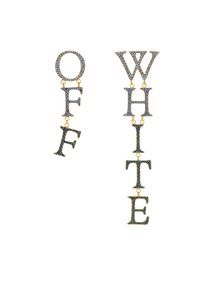 OFF-WHITE - Off-White Kolczyki OWOD207S23MET0028445 Złoty. Materiał: metalowe. Kolor: złoty