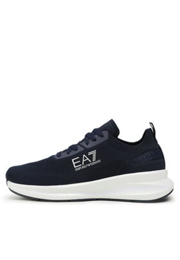 EA7 Emporio Armani Sneakersy X8X149 XK349 R649 Granatowy. Kolor: niebieski. Materiał: materiał