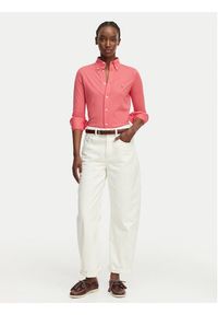 Polo Ralph Lauren Koszula 211924258503 Czerwony Slim Fit. Typ kołnierza: polo. Kolor: czerwony. Materiał: bawełna #2