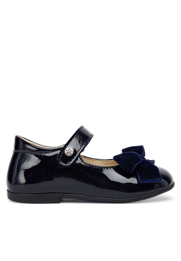 Półbuty Naturino. Kolor: niebieski