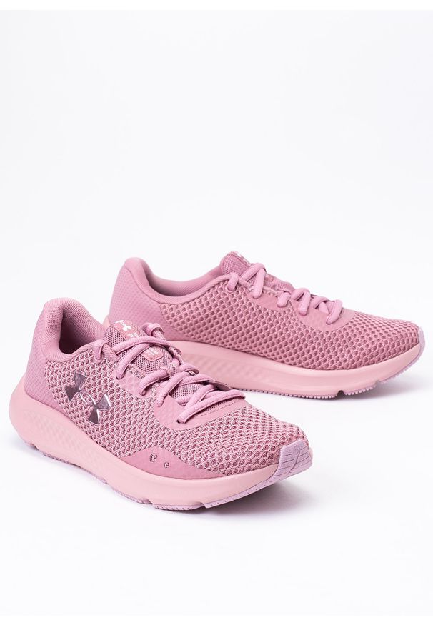 Under Armour - Buty damskie do biegania UNDER ARMOUR UA W CHARGED PURSUIT 3. Okazja: do pracy, na spacer, na co dzień. Kolor: różowy. Sport: turystyka piesza