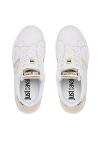 Just Cavalli Sneakersy 74RB3SB2 Biały. Kolor: biały. Materiał: skóra #6