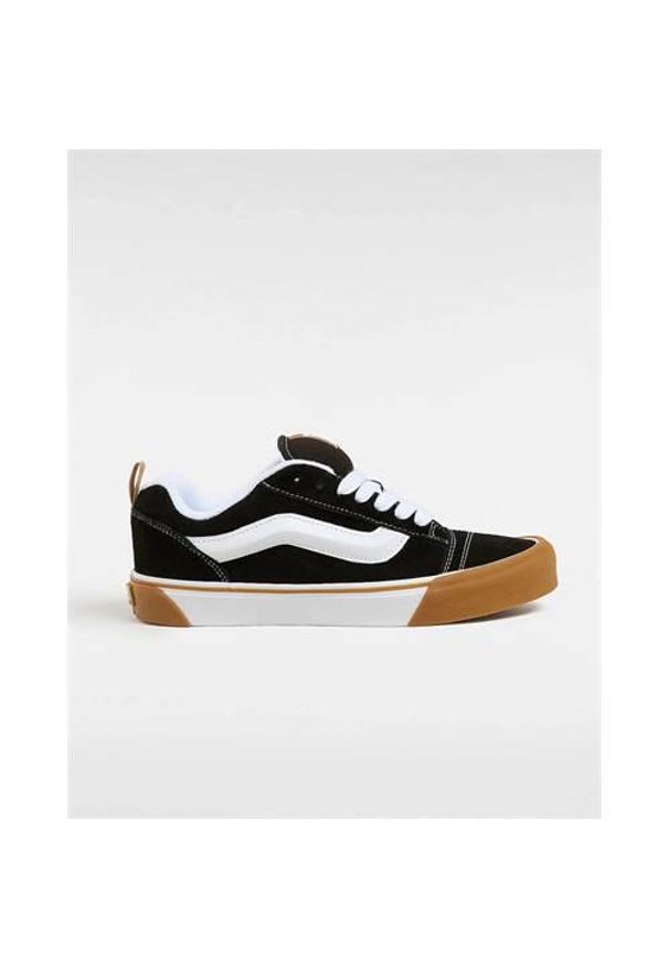 Buty do chodzenia unisex Vans Knu Skool. Zapięcie: sznurówki. Kolor: czarny. Materiał: guma, zamsz. Szerokość cholewki: normalna. Sport: turystyka piesza