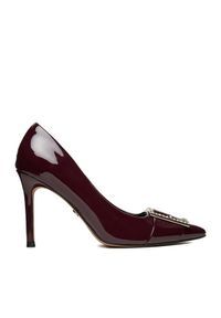 Nine West Szpilki CEO-LUBNA-01 Bordowy. Kolor: czerwony. Materiał: materiał. Obcas: na szpilce #1