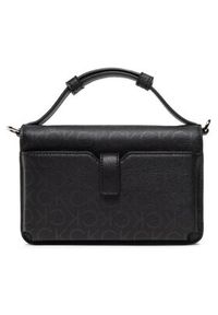 Calvin Klein Torebka Ck Must Mini Bag W/Flap Epi Mono K60K610289 Czarny. Kolor: czarny. Materiał: skórzane #3