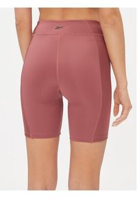 Reebok Szorty sportowe Yoga Performance IM4043 Różowy Tight Fit. Kolor: różowy. Materiał: syntetyk #5
