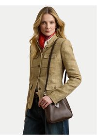 Lauren Ralph Lauren - LAUREN RALPH LAUREN Torebka 431966750008 Brązowy. Kolor: brązowy. Materiał: skórzane #1