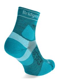 BRIDGEDALE - Damskie skarpety Trail Run Bridgedale Ultralight T2 Merino. Kolor: zielony. Sport: bieganie