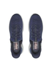 skechers - Skechers Sneakersy Right Away 232452 Granatowy. Kolor: niebieski. Materiał: materiał #5