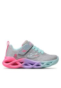 skechers - Sneakersy Skechers. Kolor: srebrny