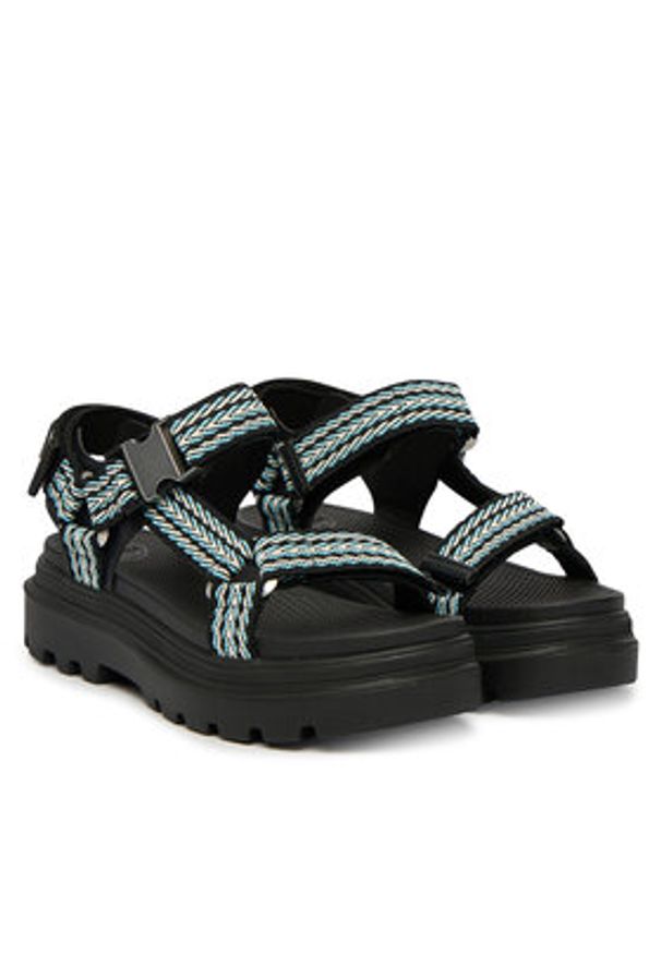 Palladium Sandały Pallacruisestrapwo 94708-008-M Czarny. Kolor: czarny. Materiał: materiał