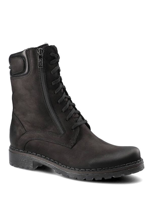 Simen - Botki SIMEN 08237 S04/Czarny. Kolor: czarny