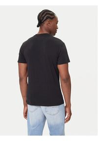 Tommy Jeans T-Shirt Linear Chest DM0DM21780 Czarny Slim Fit. Kolor: czarny. Materiał: bawełna #3