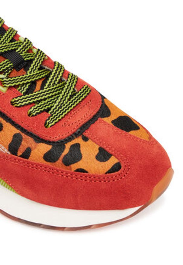 HOFF Sneakersy Orange Lady 22403006 Pomarańczowy. Kolor: pomarańczowy. Materiał: zamsz, skóra