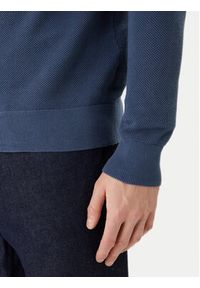 TOMMY HILFIGER - Tommy Hilfiger Sweter Essential MW0MW36347 Niebieski Regular Fit. Kolor: niebieski. Materiał: bawełna #4