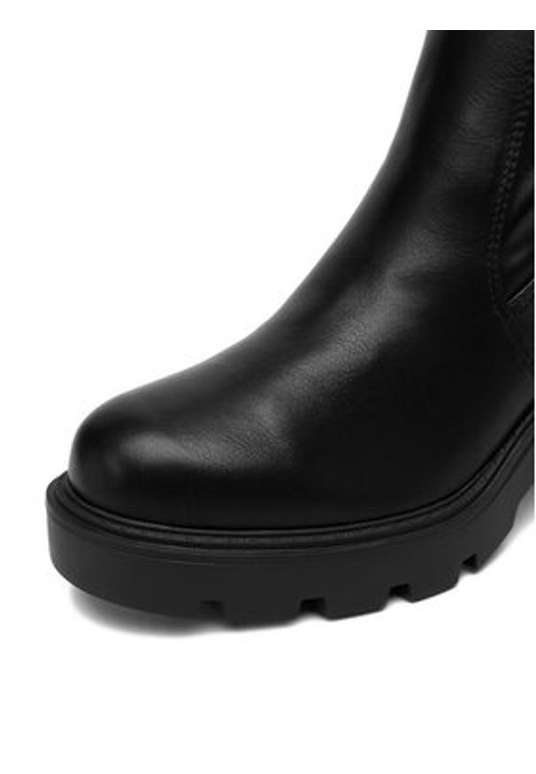 DeeZee Kozaki HX24029-1 Czarny. Kolor: czarny. Materiał: syntetyk, materiał