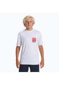 Koszulka do pływania dziecięca Quiksilver Everyday Surf Tee. Kolor: biały