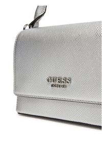 Guess Torebka HWZM96 43200 Srebrny. Kolor: srebrny. Materiał: skórzane