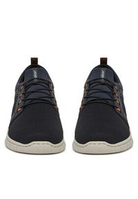 Rieker Sneakersy B7796-14 Granatowy. Kolor: niebieski. Materiał: materiał