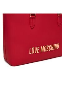 Love Moschino - LOVE MOSCHINO Torebka JC4190PP1LKD0500 Czerwony. Kolor: czerwony. Materiał: skórzane #2