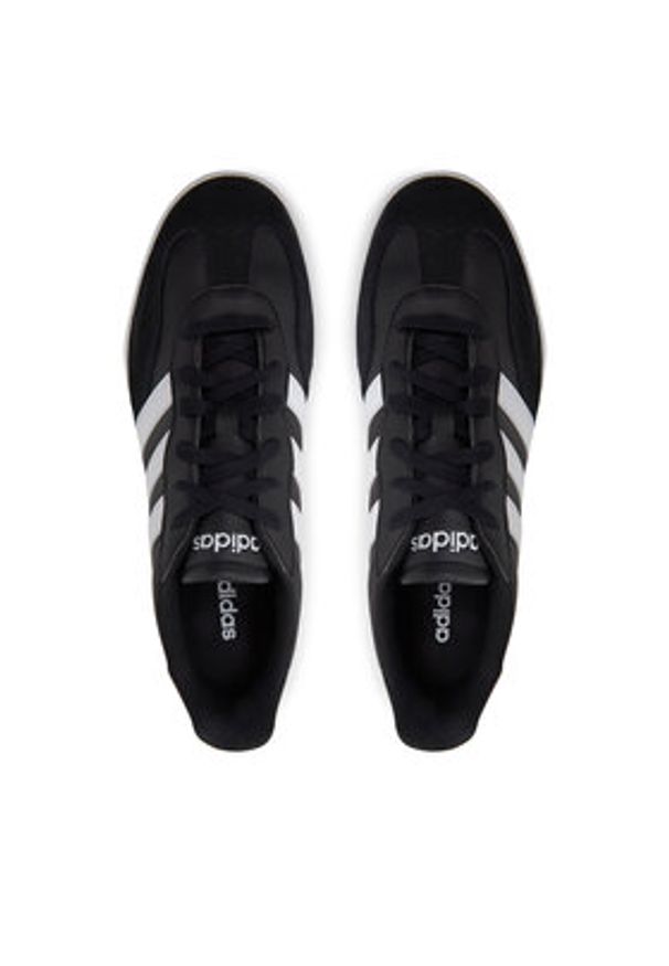 Adidas - adidas Sneakersy Barreda JI2307 Czarny. Kolor: czarny. Materiał: skóra