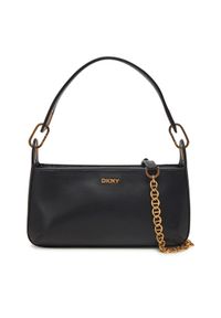 DKNY Torebka R44EKI56 Czarny. Kolor: czarny. Materiał: skórzane #1