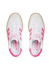 Adidas - adidas Sneakersy Sambae JS3940 Biały. Kolor: biały. Materiał: skóra