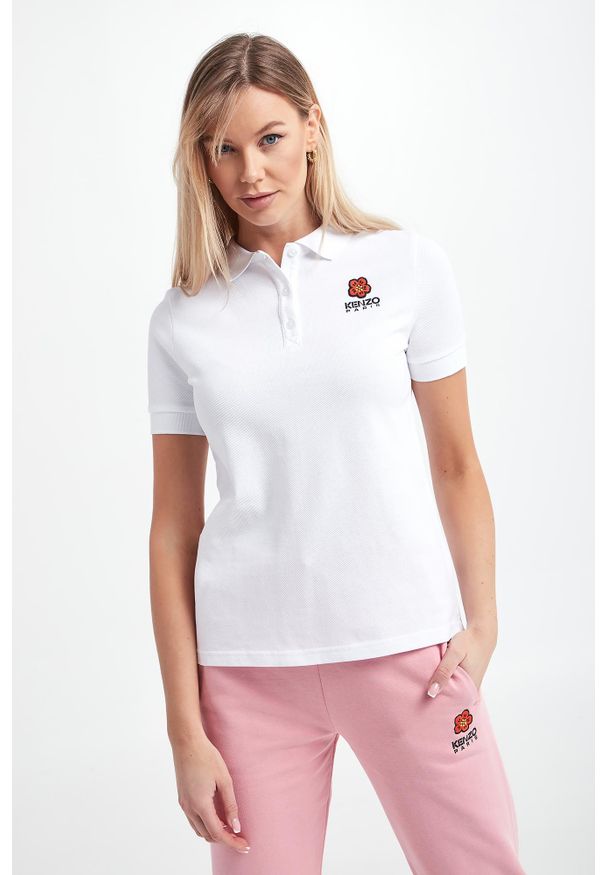 Kenzo - Polo damskie KENZO. Typ kołnierza: polo