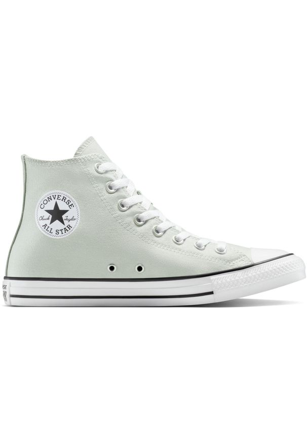 Adidasy Converse Chuck Taylor All Star, Dla obu płci. Kolor: zielony. Materiał: materiał. Model: Converse All Star. Sport: fitness