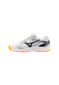 Buty do siatkówki Mizuno Cyclone Speed 5. Kolor: czarny, biały, żółty, wielokolorowy. Sport: siatkówka
