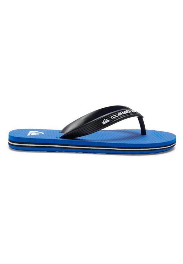 Quiksilver - Klapki dla Chłopcy MOLOKAI CORE Niebieski. Kolor: niebieski. Materiał: guma, syntetyk