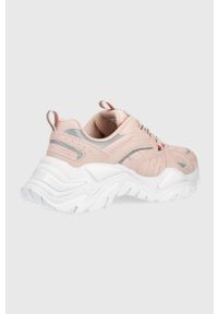 Fila sneakersy Electrove kolor różowy. Nosek buta: okrągły. Zapięcie: sznurówki. Kolor: różowy. Materiał: guma. Obcas: na platformie #3